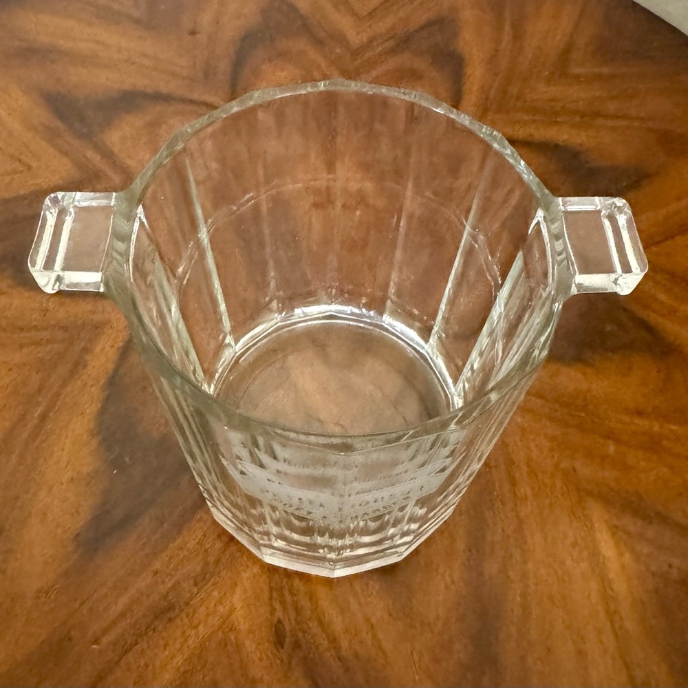 Moët & Chandon Glass Ice Bucket Petite Liqueur Crystal Ice Bucket - Picture 4 of 7